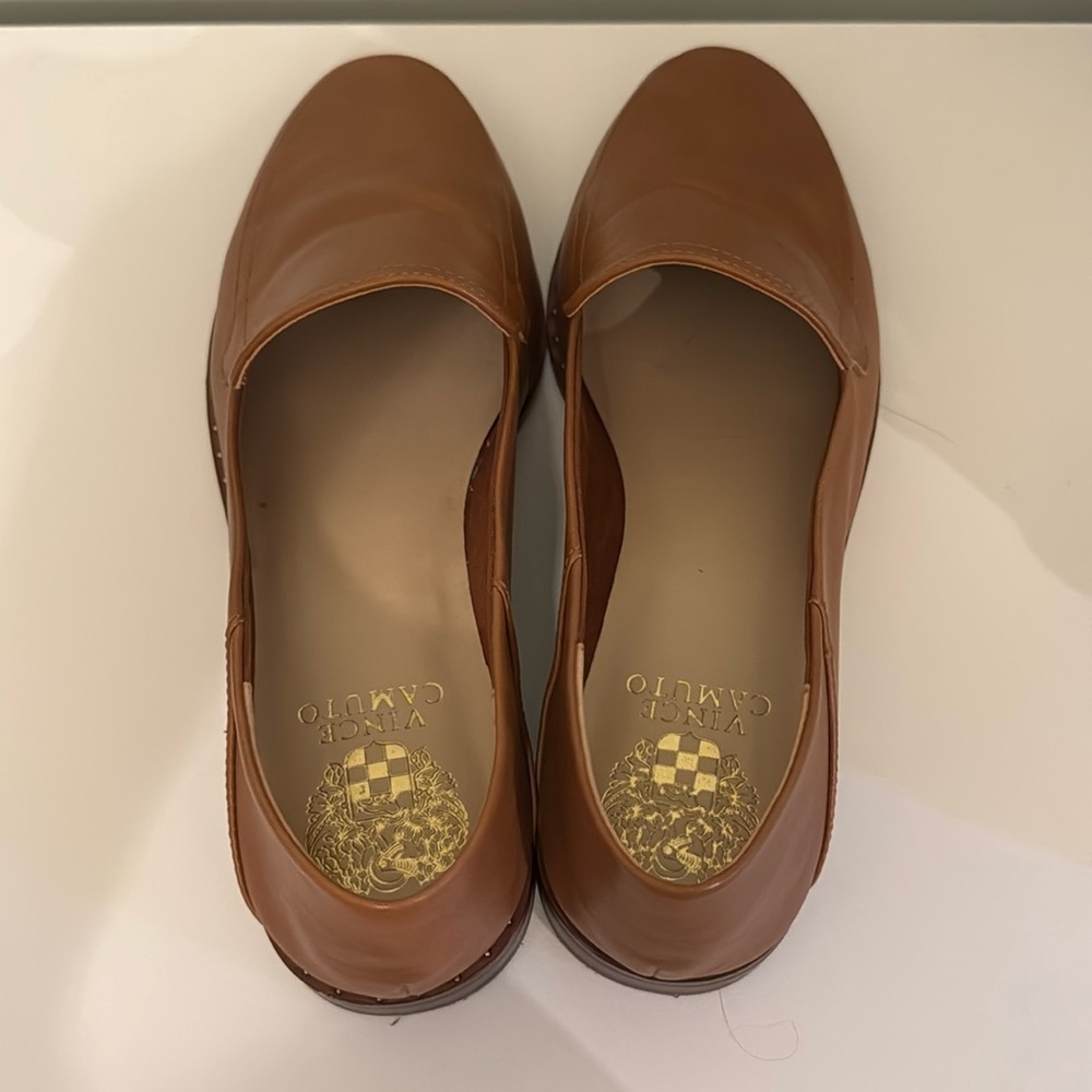 Leather loafers